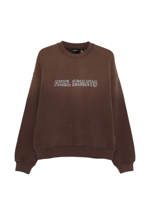 Axel Arigato logo-detail sweatshirt Brown A3992001