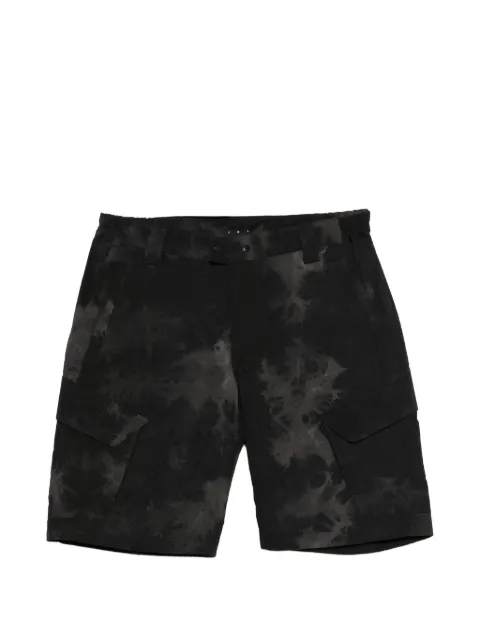 JG1 tie-dye cargo shorts Black JG1SS2618MOON