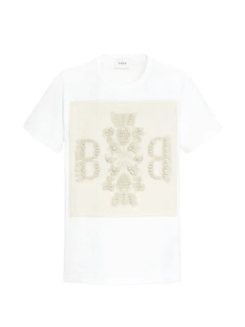 Barrie logo-patch T-shirt White C333727