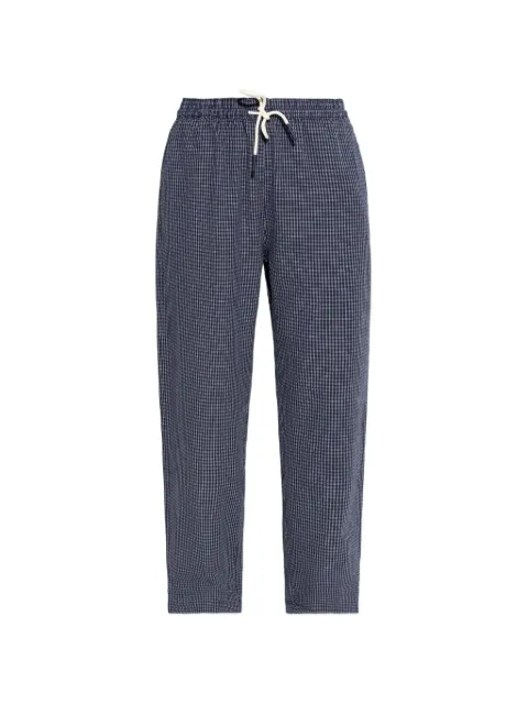 RETHINKIT STUDIOS checked trousers Blue 20719613