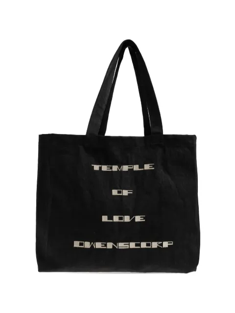 Rick Owens DRKSHDW Shopper tote bag Black DA01F4432DBKM12