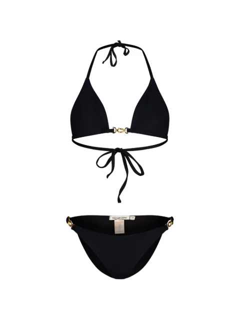 PARAMIDONNA Gia tie-detail bikini Black SS26GBL