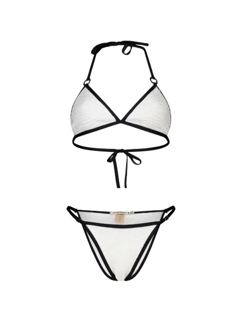 PARAMIDONNA Klara two piece swimsuit White SS26KLW