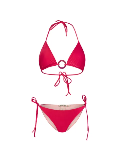 PARAMIDONNA Kelly velvet swimsuit Red SS25KVR