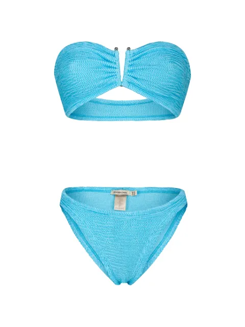 PARAMIDONNA Frida two piece swimsuit Blue SS26FTPAQB