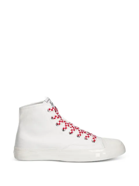 Kenzo Hoshi high-top check sneakers White FG55SN026F50
