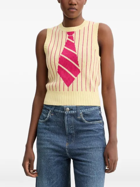 Kenzo striped vest Yellow FG52TO6243DH