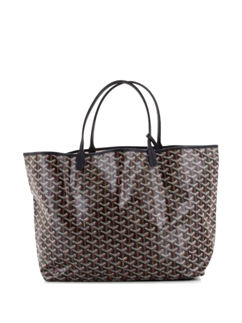 Goyard Pre-Owned Saint Louis Coated Canvas GM tote bag Black X54EZI3ER6MIVLJK