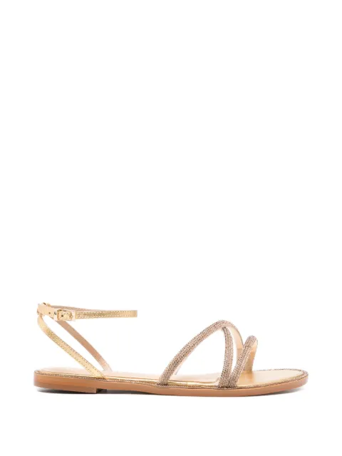 Werner embellished flat sandals Gold 154060