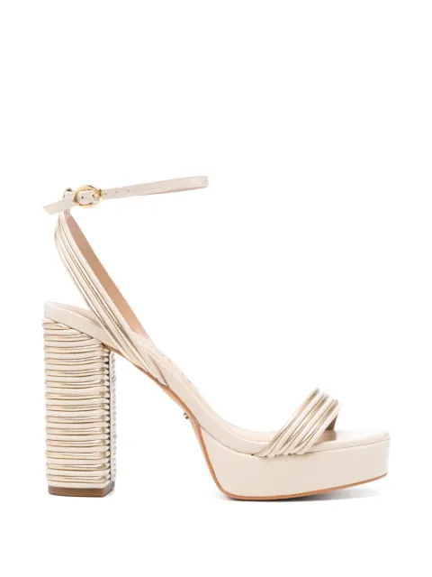 Werner platform heeled sandals Neutrals 2180027