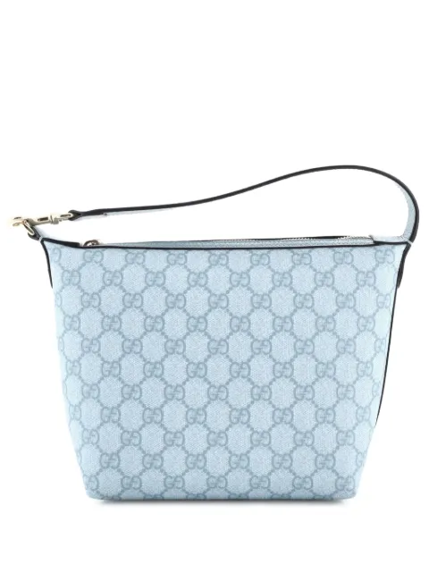 Gucci Pre-Owned Ophidia Zip GG Coated Canvas Super Mini shoulder bag Blue PLQOQ17M156HDVRE
