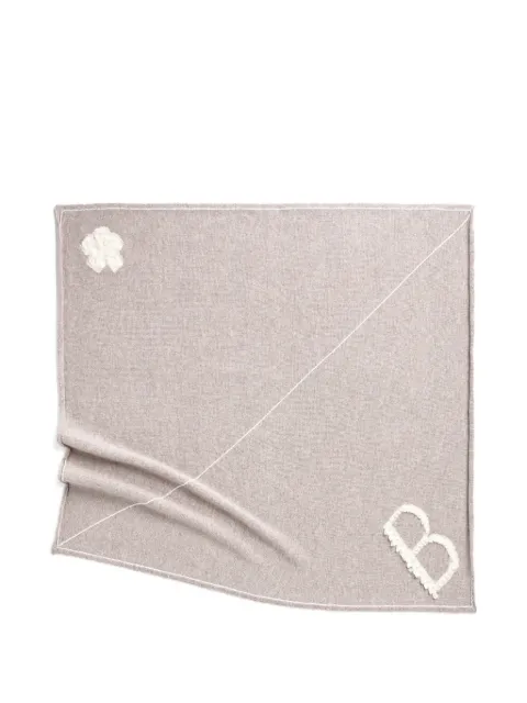 Barrie cashmere scarf Grey C104830