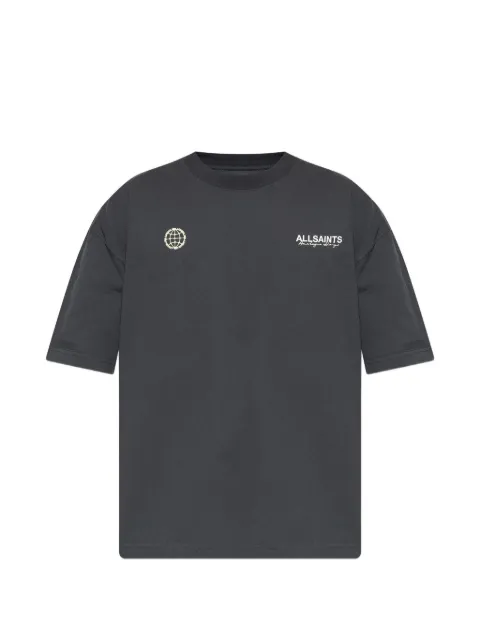AllSaints logo-print T-shirt Black M006PE