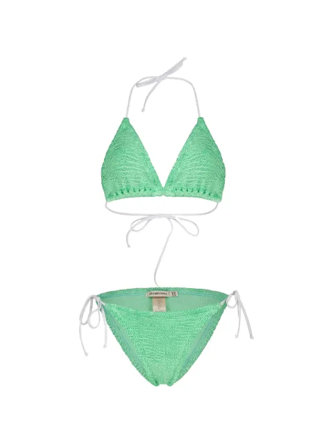 PARAMIDONNA Ema two piece swimsuit Green SS26EMAMG