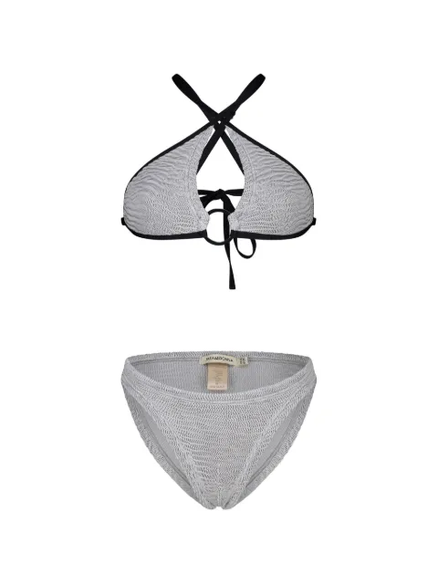 PARAMIDONNA Samantha two piece swimsuit Grey SS26SG