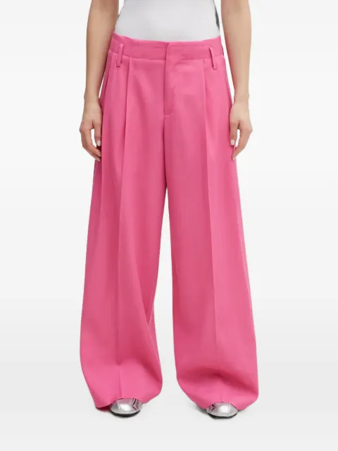 Kenzo pleated wide trousers Pink FG52PA1259TF