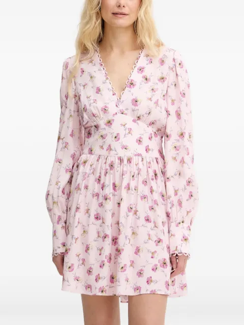 TWINSET scalloped-hem floral dress Pink 261TP210B