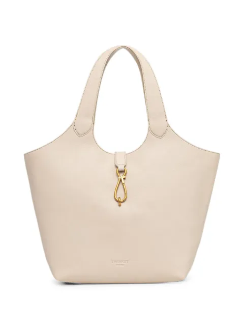 TWINSET lobster-claw fastening tote bag Neutrals 261TB7130
