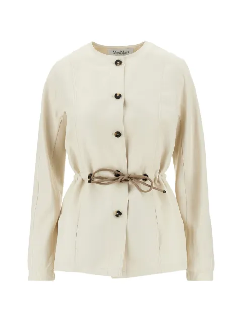 Max Mara Carezza drawstring jacket Neutrals 2611191042600