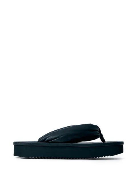 Rick Owens flip-flop sandals Black RU01F2811LGY