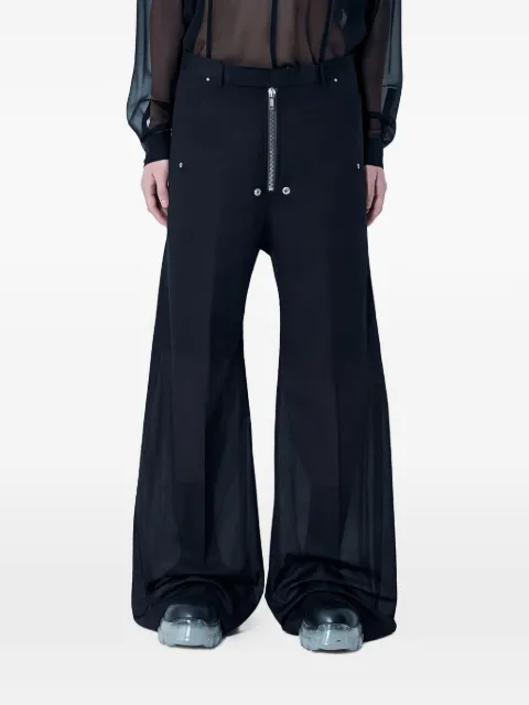 Rick Owens zip-fastening trousers Black RU01F2354CV