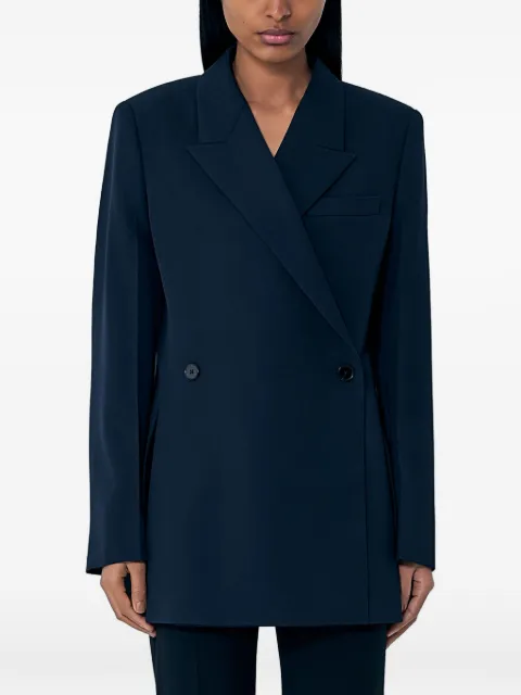 Jil Sander double-breasted blazer Blue J01BN0141J40002401