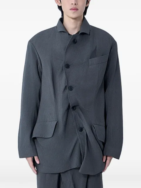 Vivienne Westwood asymmetrical blazer Grey 2301002IW01E7166
