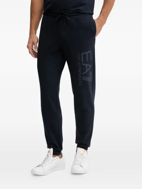 Ea7 Emporio Armani logo-print track pants Blue 7M001415AF22266