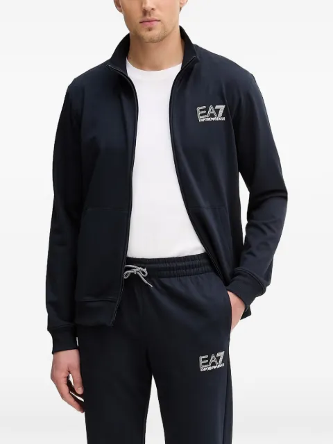 Ea7 Emporio Armani zip logo-detail tracksuit Blue 7M001318AF13512