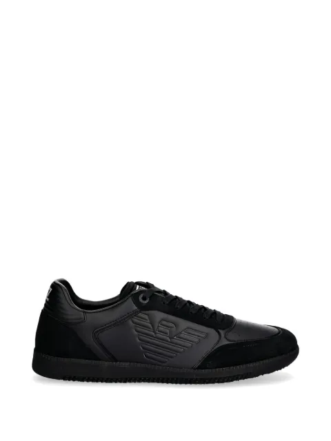 Ea7 Emporio Armani embossed logo sneakers Black 7X000405AF19826