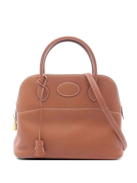 Hermès Pre-Owned 2020 31 Bolide leather handbag Brown 1050975Y