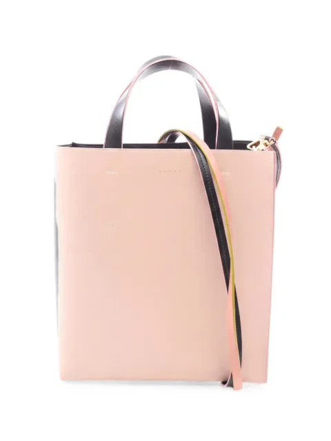 Marni Pre-Owned 2010s Museo two-way tote bag Pink 1051807