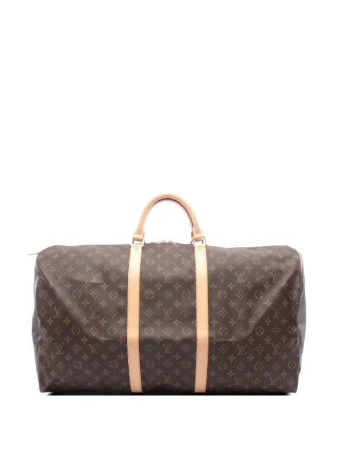 Louis Vuitton Pre-Owned 2003 60 Keepall monogram Boston bag Brown 1053155FL0023