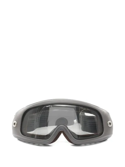 Christian Dior Pre-Owned 2000s logo-detail snow goggles Grey 1043372