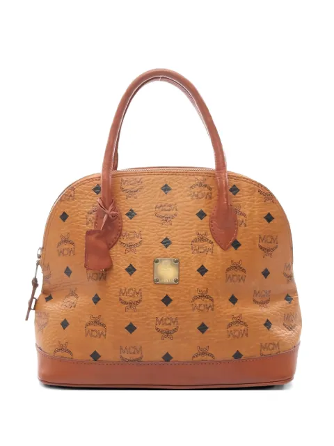 MCM Pre-Owned 2000s Visetos tote bag Brown 1049344
