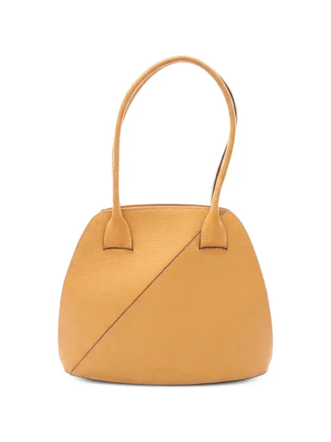 Loewe Pre-Owned 2000s leather tote bag Yellow 1049327