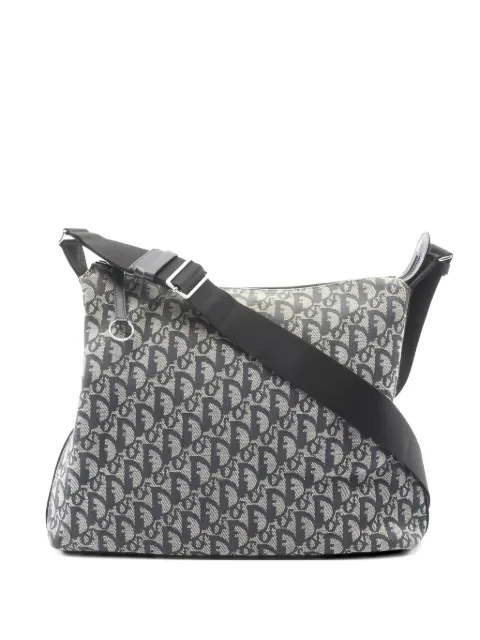Christian Dior Pre-Owned 2000s canvas shoulder bag Neutrals 1051137
