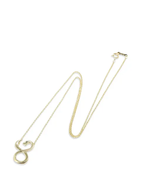 Tiffany & Co. Pre-Owned 2010s Graffiti Love necklace Gold 1050708