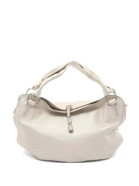 Celine Pre-Owned 2000s Bittersweet leather tote bag Neutrals 1051319