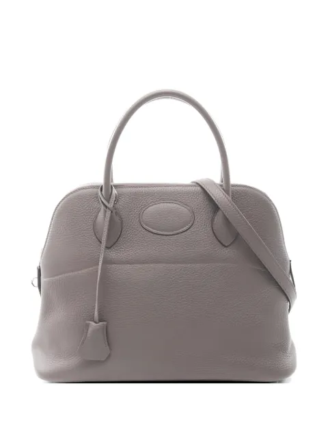 Hermès Pre-Owned 2018 Bolide 31 leather handbag Grey 1052598C