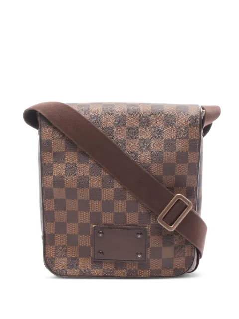 Louis Vuitton Pre-Owned 2009 PM Brooklyn damier messenger bag Brown 1048950SR3089