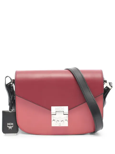 MCM Pre-Owned 2010s Patricia leather shoulder bag Red 1051136