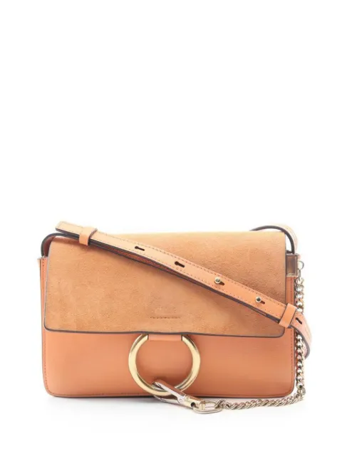 Chloé Pre-Owned 2000s Faye shoulder bag Orange 1051182