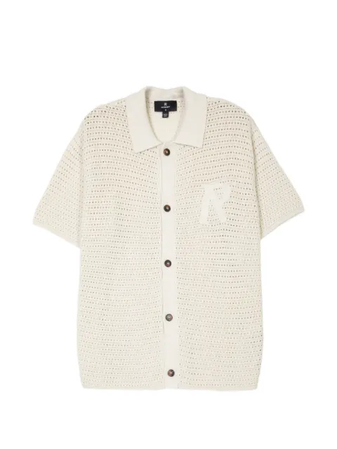 Represent initial knitted shirt Neutrals MLM100770