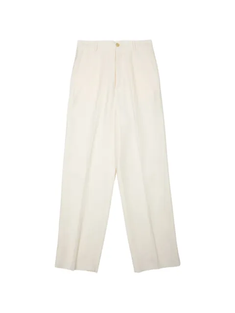 Laneus button trousers Neutrals S6LAMAPA082