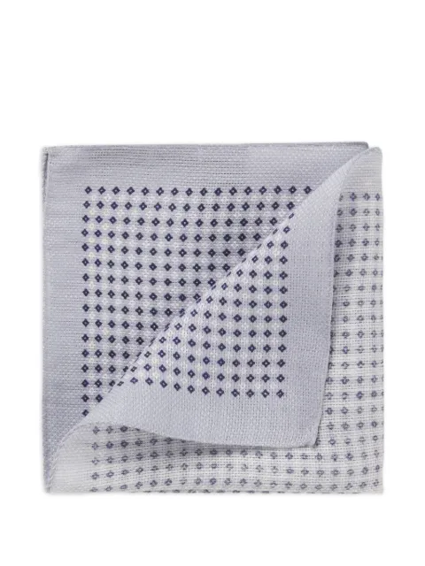 BOSS dotted pocket square Grey 50565238