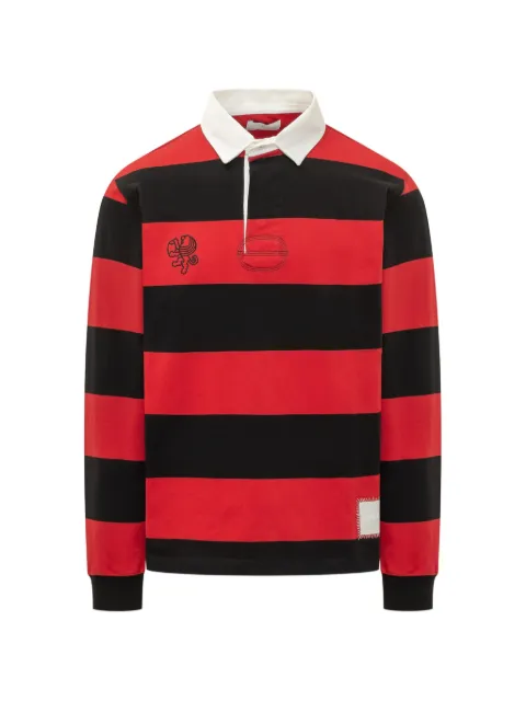 WOC Manchester striped polo shirt Red 201PO191ST
