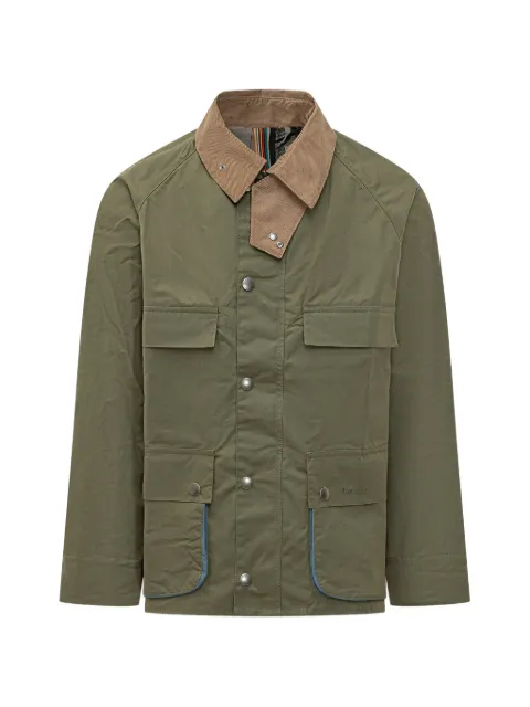 Barbour x Paul Smith Sugarlump Bedale corduroy-collar jacket Green MCA1126MCA