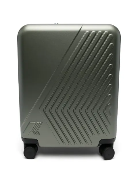 K-Way Eudoxie logo carry-on suitcase Green K4125ZW