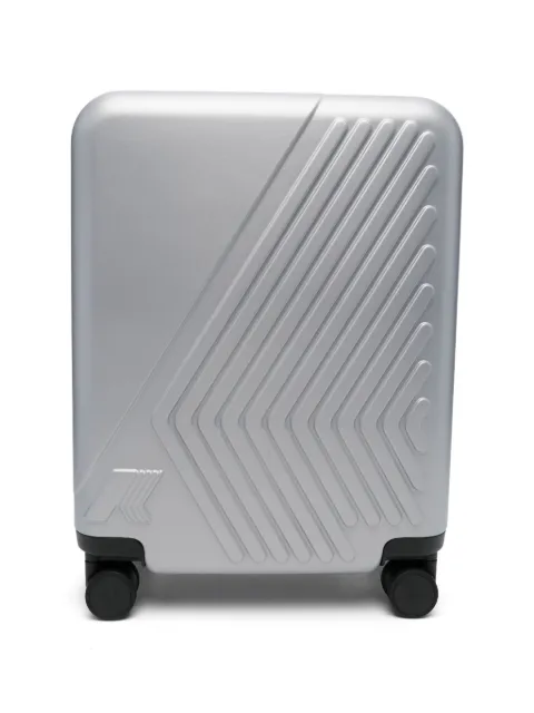 K-Way Eudoxie four-wheel suitcase Grey K4125ZW08Y